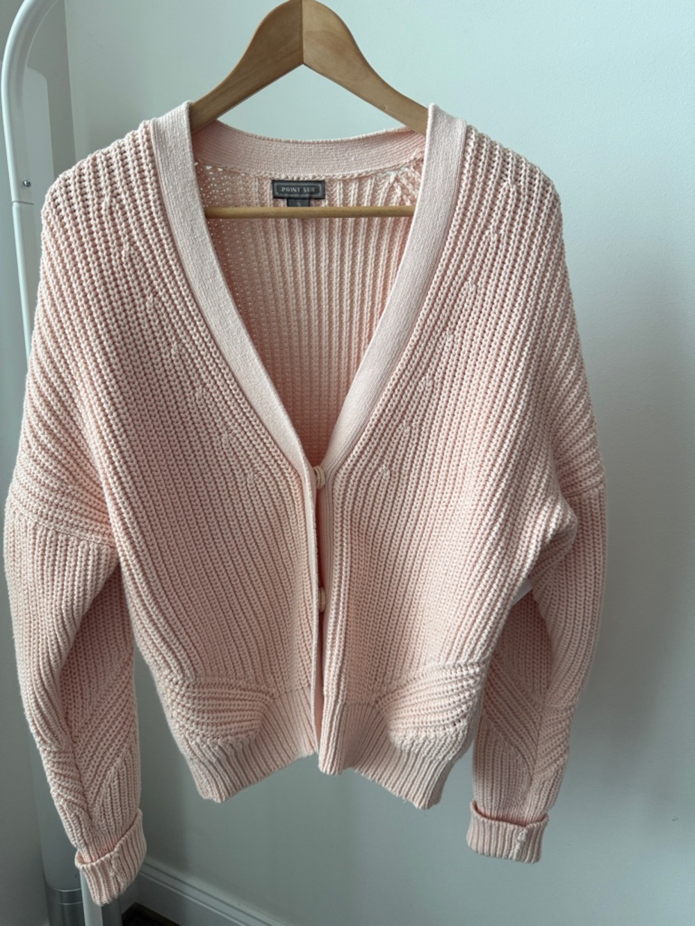 J.Crew Point Sur Cardigan Soft Pink Size S
